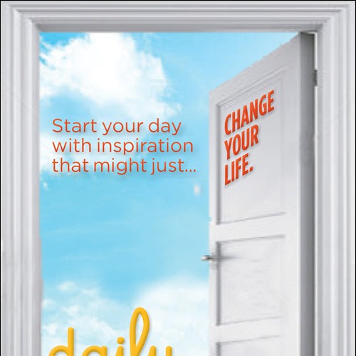 Daily Sunshine Book Cover - help people feel inspired, every day, and perhaps even change the world! Ontwerp door DesignsDoneNow