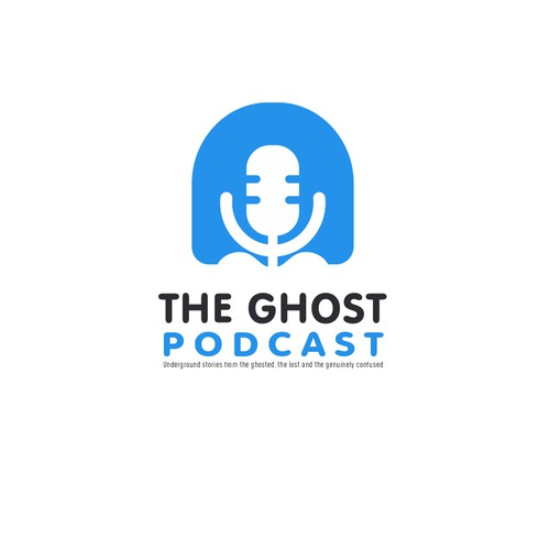 The Ghost Podcast Design by Tanny Dew ❤︎