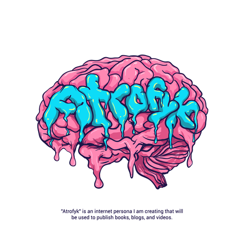 Help me melt brains with a logo representing my internet persona Design by jacondsign