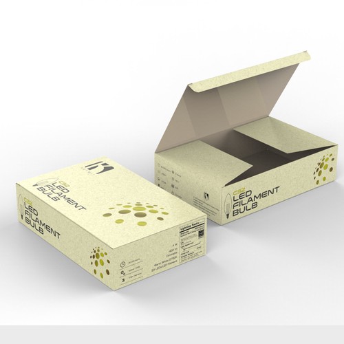 Kraft Paper Packaging Design For Led Bulb Product Packaging Contest 99designs