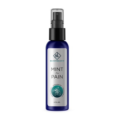 Pain Spray Label Design by Rifat_Jishan