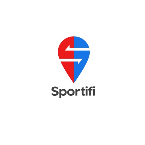 Design a sport app logo; app used for venue booking and player matching Design by MannerStudio