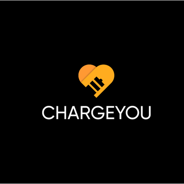 Design by A N T E R O titled "battery and heart love logo design"