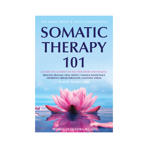 Beautiful & powerful book cover with a lotus flower design Design by romy