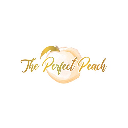 The Perfect Peach! Peach Bleach Logo Design by A_S_design