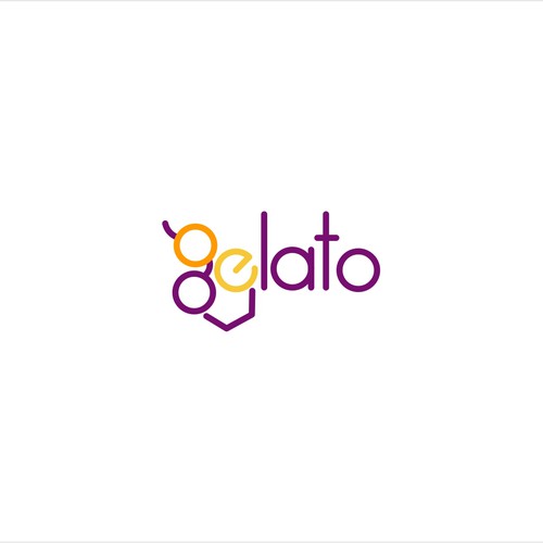 New logo wanted for gelato is the brand name  Design réalisé par :Dunychi