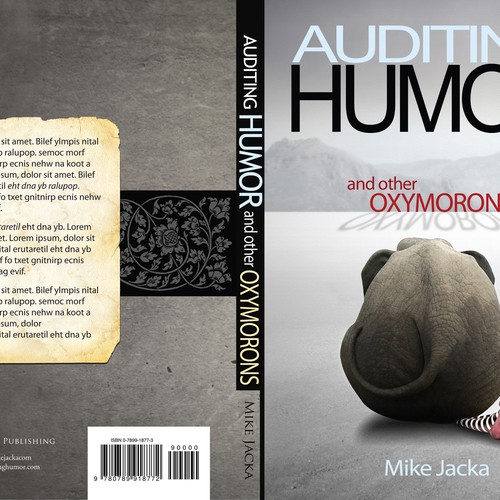Internal Audit Humor Book Cover (Yes the writing is funny, take a look) Design by ReLiDesign