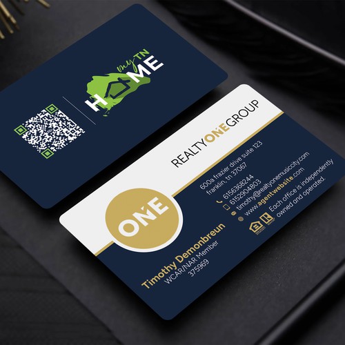 "Realtor business card" winning Logo design