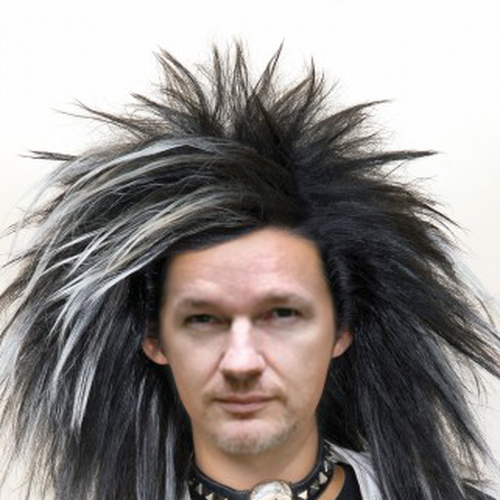 Design the next great hair style for Julian Assange (Wikileaks) Design by veronica d.