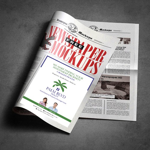 Newspaper Ad Design by Creative_Crafter