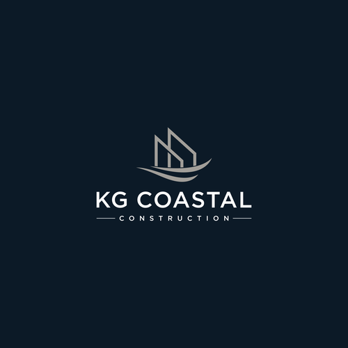 Design a coastal construction logo to draw customers in from beach areas Design by capadoci