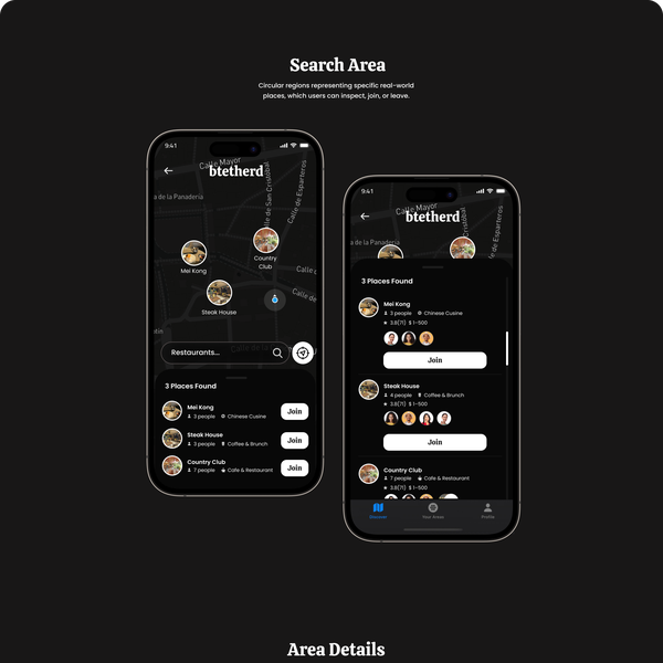 Design by DeZignTime99 titled "App design for Restaurant Directory"