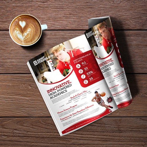 Design di We need a stunning full page magazine ad for our school di Tanny Dew ❤︎
