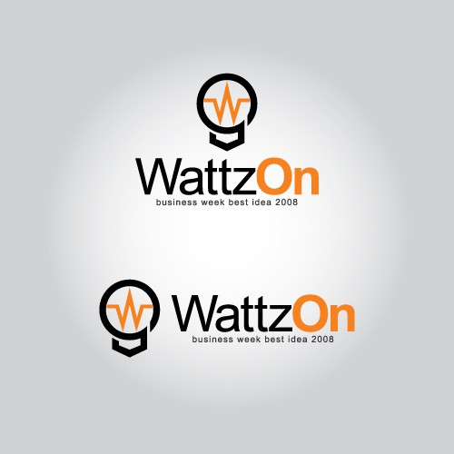 Help WattzOn (BusinessWeek Best Idea 2008) with a new logo Design by raring