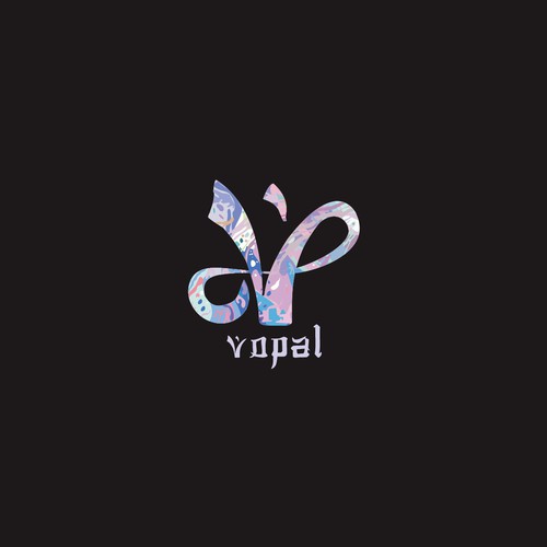 Abstract opal gemstone logo design for a blockchain-media creative company! Design von Kausab Strakin