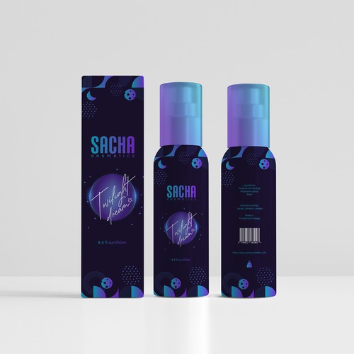 Sacha Body Mist Design by Ahtisham_ali