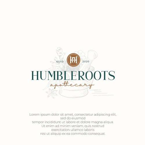 Design a plant-based, health and wellness logo for a new, innovative herbal apothecary. Design réalisé par Friendly Label