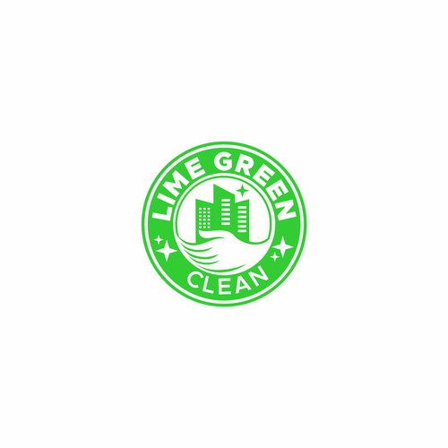 Lime Green Clean Logo and Branding Design by Kangkinpark