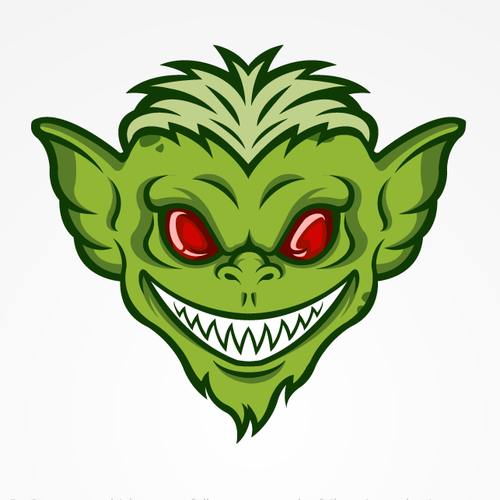 Design a mischievous new Gremlin mascot for a startup aimed at breaking ...