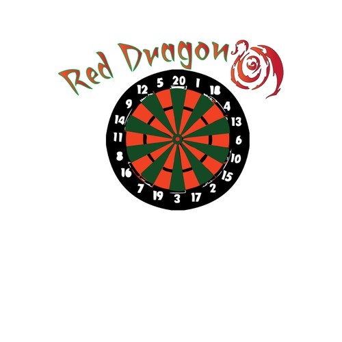 Red Dragon Darts Logo Logo design contest