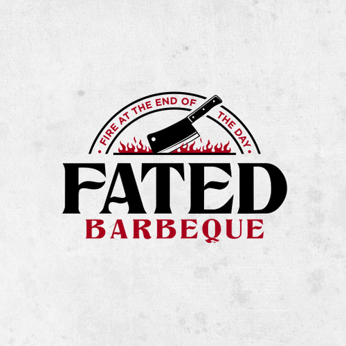 F.A.T.E.D. BBQ! Competition BBQ Team Logo NEEDED https://www.instagram.com/fated_bbq/ Design réalisé par bayuRIP