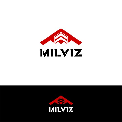 MILVIZ Logo - Producer of Military Flight Simulation Design von KEN™
