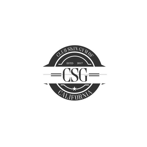 New concept for trendy skin care clinic Skin Gym) Logo design