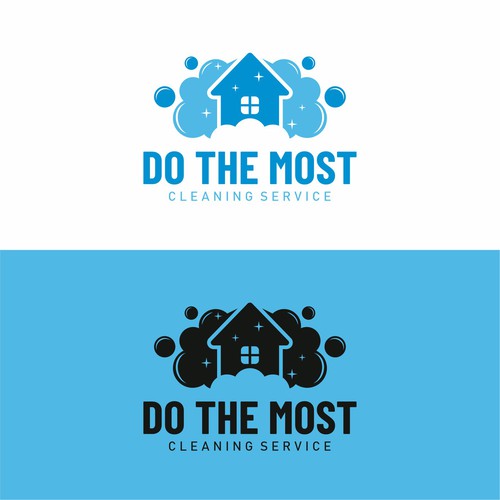 Cleaning Service Logo Réalisé par Ardhs