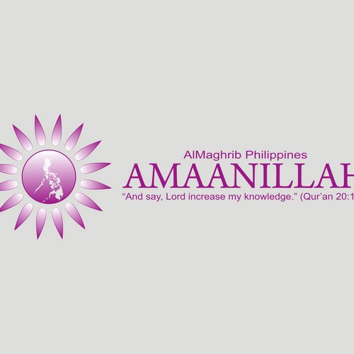 New logo wanted for AlMaghrib Philippines AMAANILLAH Diseño de Tembus