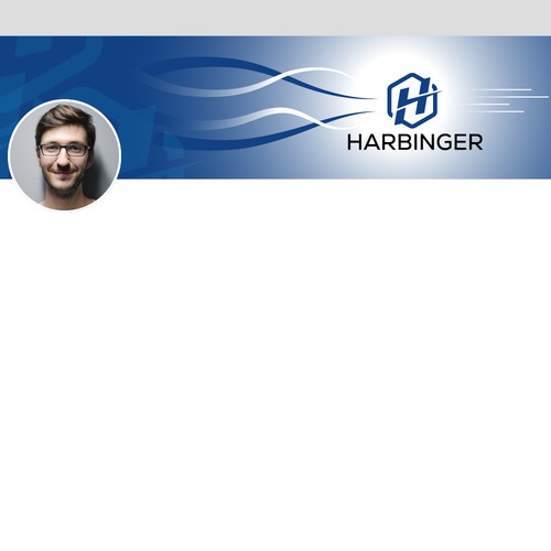 Creative Linked-in Background Design by Antoine Delorean