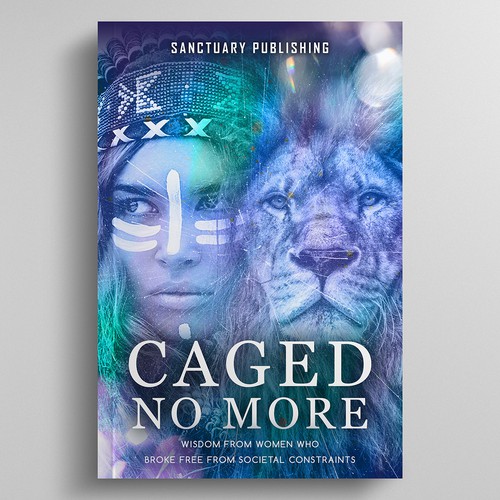 Bold and untamed book cover design wanted! Design by Danitza