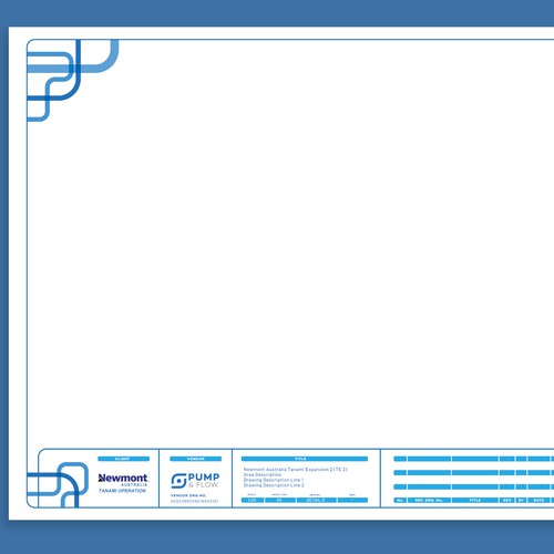 Diseño de Title block for technical drawings de winmal