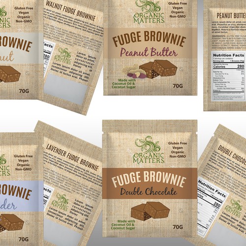 Nationwide food company needs a new package design Design by Studio C7