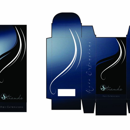 print or packaging design for Strand Hair Diseño de Lela Zukic