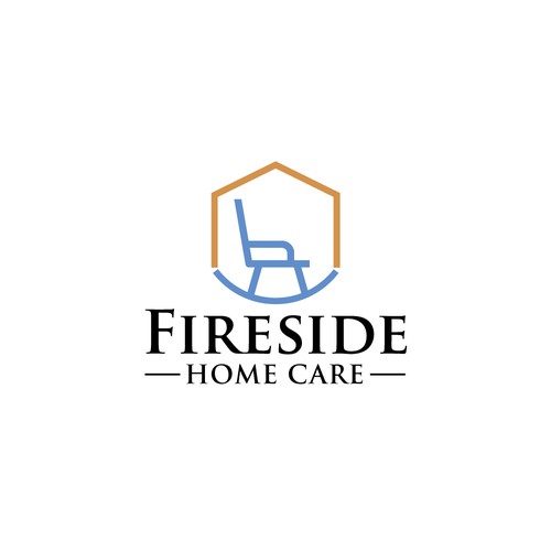 Fireside Home Care Logo Réalisé par Web Hub Solution