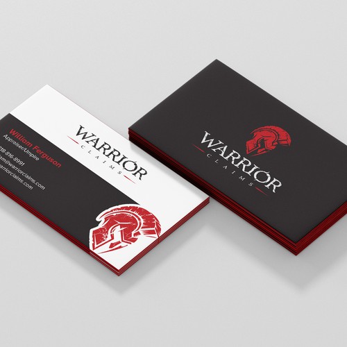 Business card that grabs ATTENTION! Adobe illustrator files added. Design by Shila Rani Das