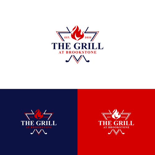 Fun and Modern Golf Course Restaurant Logo Design by MotionPixelll™