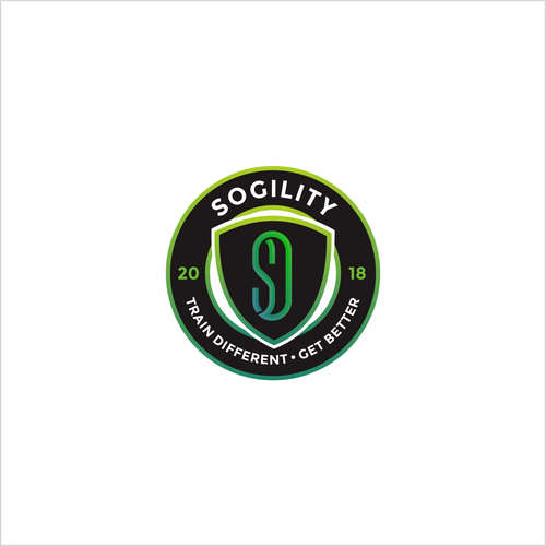 Football Crest Design for Sogility Design by zarzar