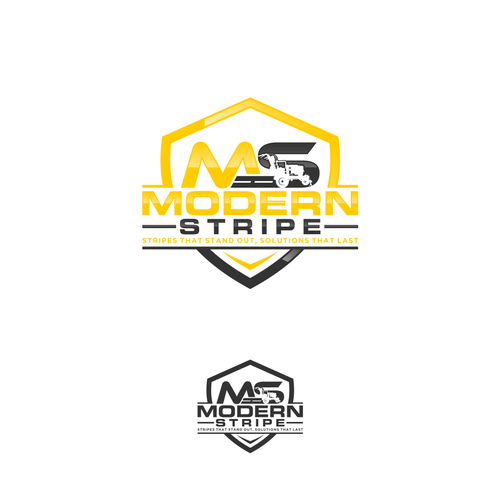 Create Modernized Logo for a Professional Parking Lot Line Striping Company Design by Log_In