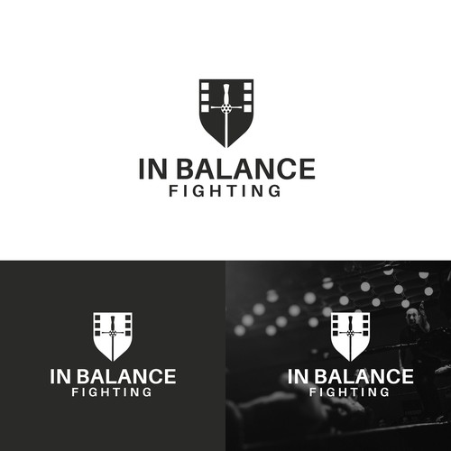 Stage combat logo that is sleek and pops to attract both students and production companies. Design by Qinzi Std