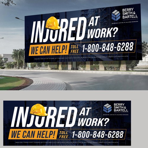 Law Firm Billboard Design by Create4Design