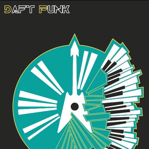 99designs community contest: create a Daft Punk concert poster デザイン by Carlota GT