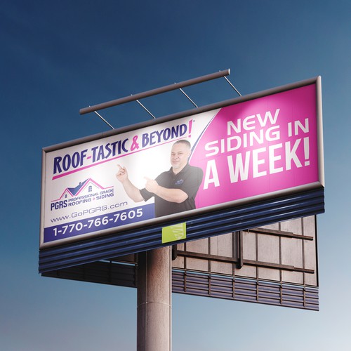 Catchy Billboard Design Design by Sketch Media™