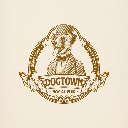 vintage/rustic/victorian design for dog daycare/boarding Design by vuveeh™