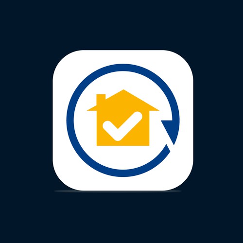 Logo for app related to building construction Design by Clicky