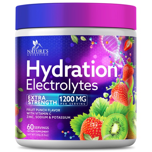 Hydration Electrolytes Design Needed for Nature's Nutrition Design by Black-Pepper