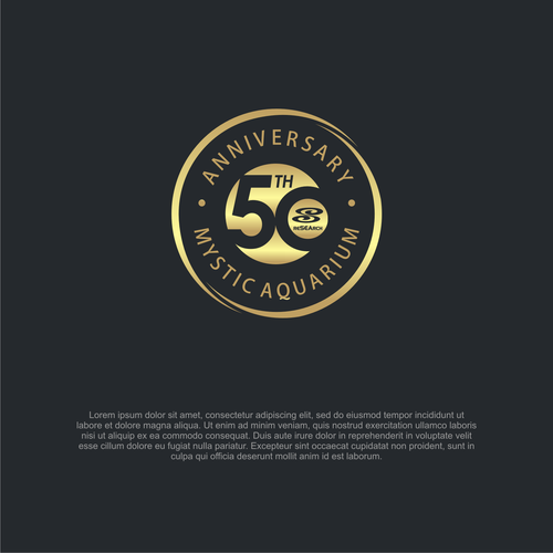 Design di Mystic Aquarium Needs Special logo for 50th Year Anniversary di sulih001