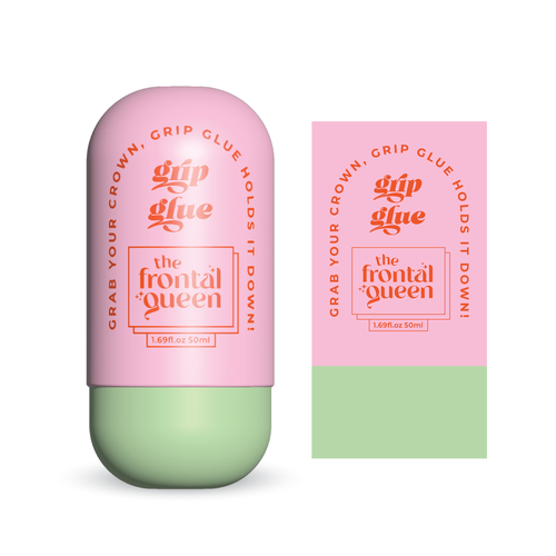 Sayyed JamshedさんのDesign Wig Glue Product label  for a Viral Gen Z hair brand!デザイン