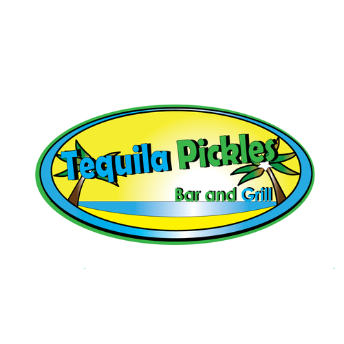 Tequila Pickles Bar and Grill Logo Logo design contest