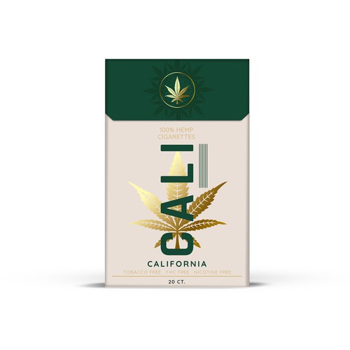 Hemp Cigarette Pack Preliminary Design Design by SRAA